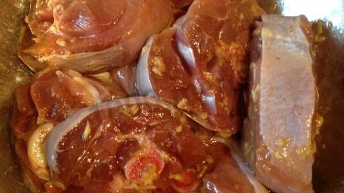 стейк индейки с косточкой в духовке