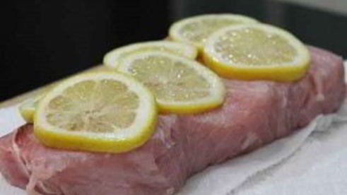 стейк из акулы