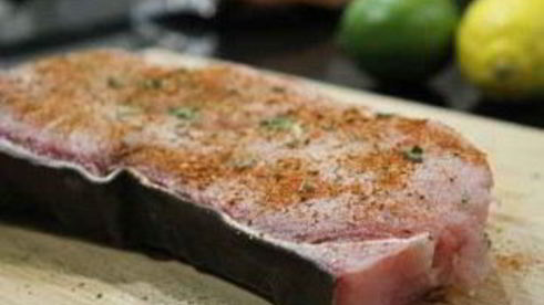 стейк из акулы