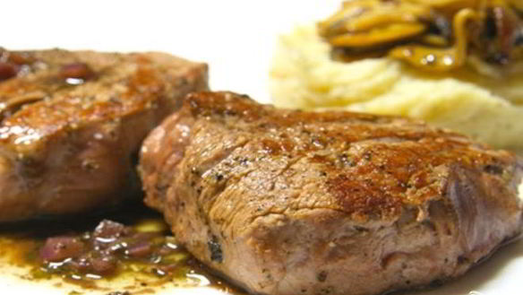Рецепт Стейк из баранины на сковороде