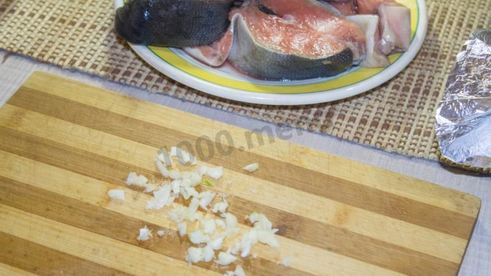 стейк из горбуши в духовке