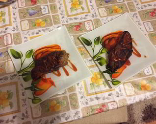 Стейк из говядины на двоих