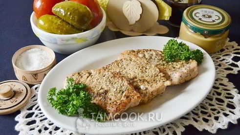 стейк из индейки на сковороде