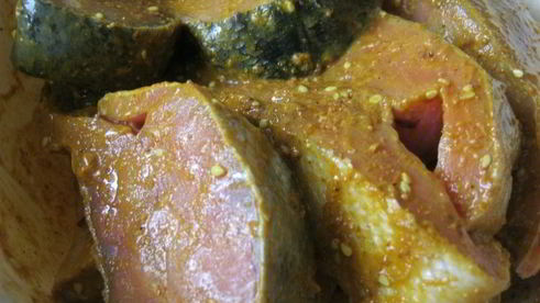 стейк из кеты на пару