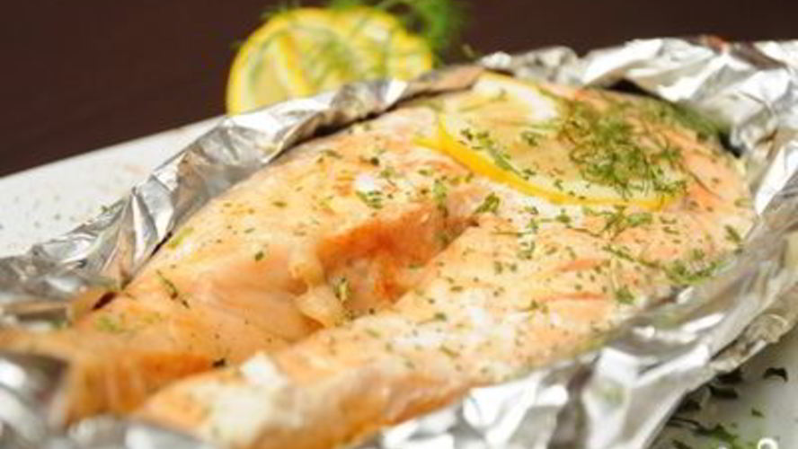 Рецепт стейк из кеты в духовке