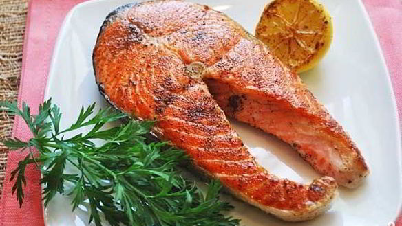 Рецепт Стейк из кижуча