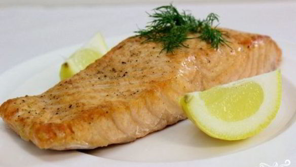 Рецепт Стейк из лосося в духовке