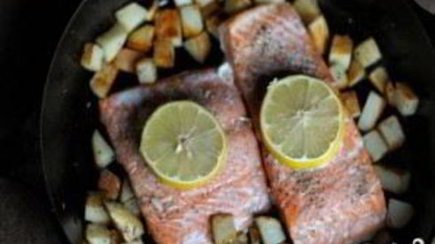 стейк из лосося