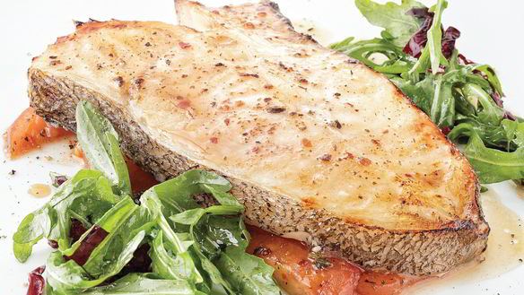 Рецепт Стейк из палтуса