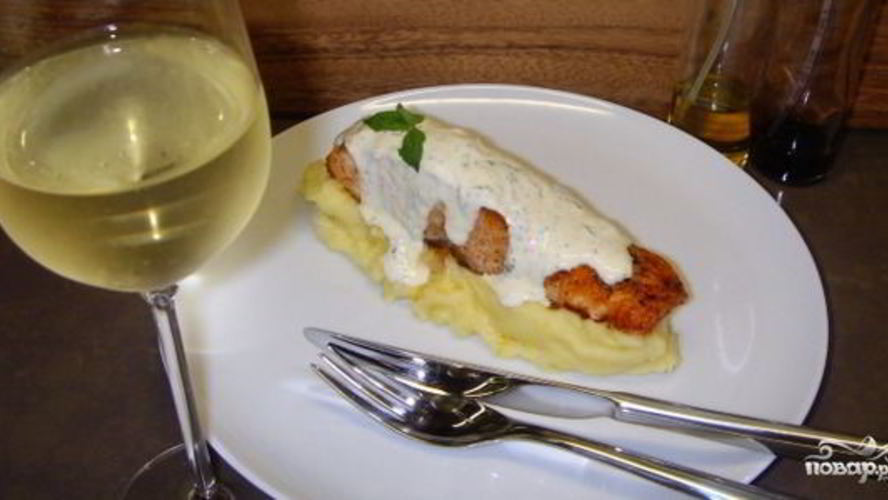 Рецепт стейк из семги