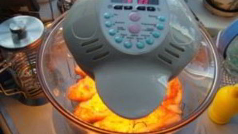 стейк из свинины в аэрогриле