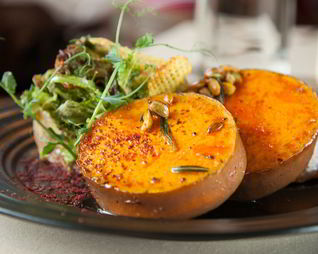 Стейк из тыквы