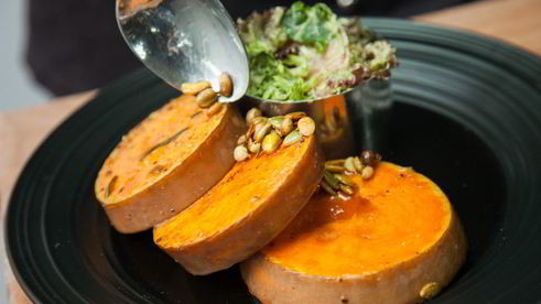 стейк из тыквы