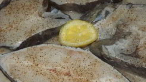 стейк из зубатки