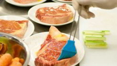 стейк на сковороде-гриль