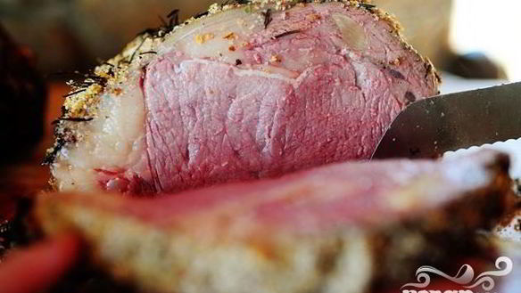 Рецепт Стейк рибай с розмарином, тимьяном и чесноком