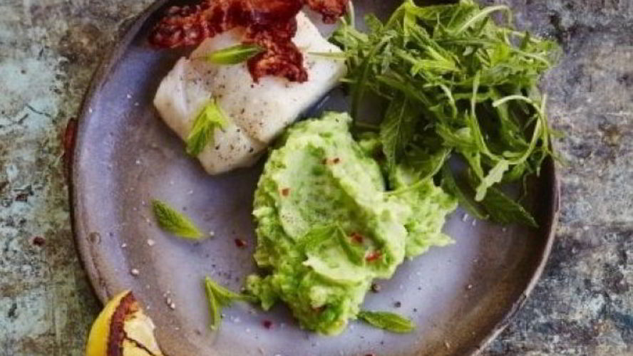 Рецепт стейк трески на гриле