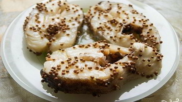 Рецепт Стейк трески на пару