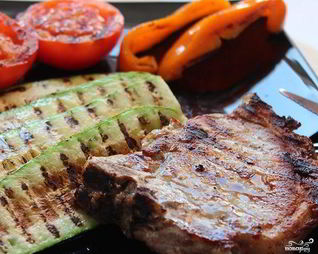 Стейк в аэрогриле