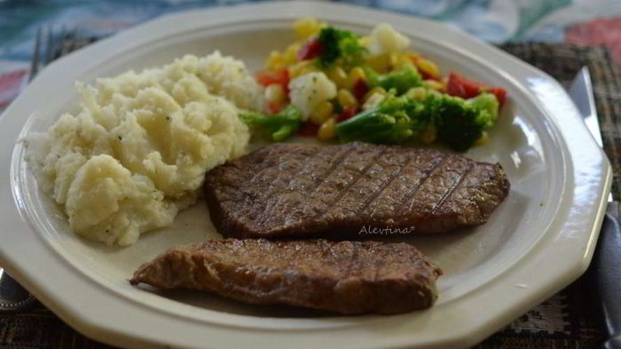 Рецепт стейк в лаймовом маринаде