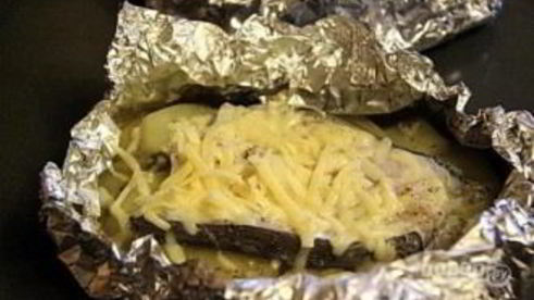 стейк зубатки