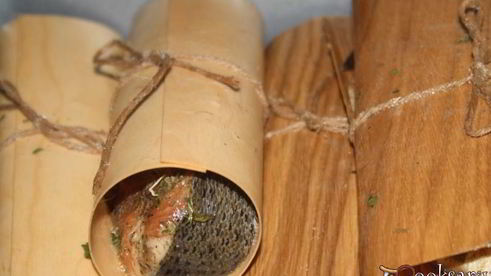 стейки форели в гриль-бумаге на мангале