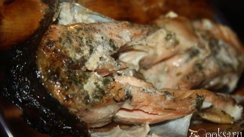 стейки форели в гриль-бумаге на мангале