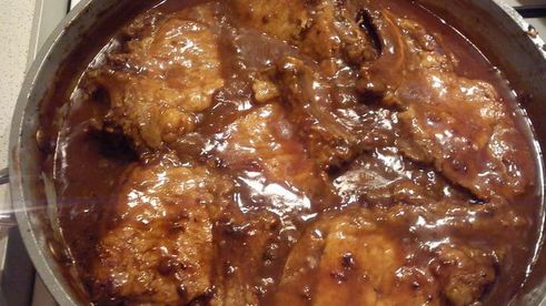 стейки с мадерой