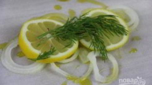 стейки семги в пергаменте