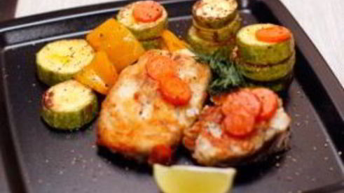 стейки трески жареные