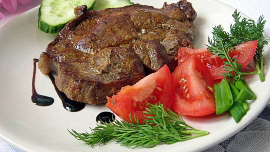 Рецепт свиной стейк