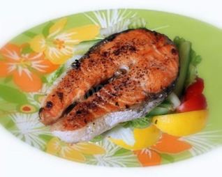 Запеченные стейки форели в духовке