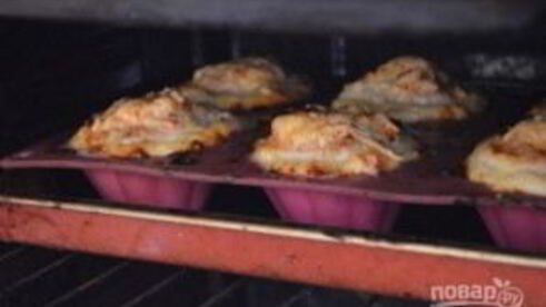 куриные тефтельки в картофельных корзиночках