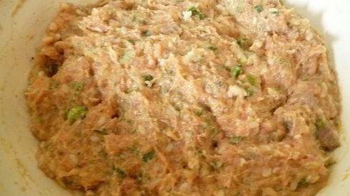 куриные тефтельки, запеченные с молодым картофелем