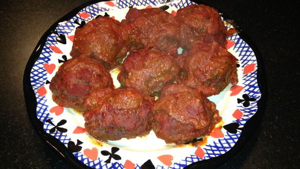 Рецепт Мясные тефтели с томатным соусом