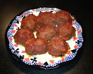 Мясные тефтели с томатным соусом