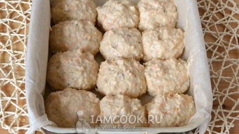 рыбные тефтели с рисом