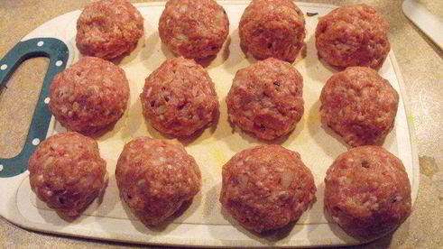 тефтели барселонские с шафрановым соусом