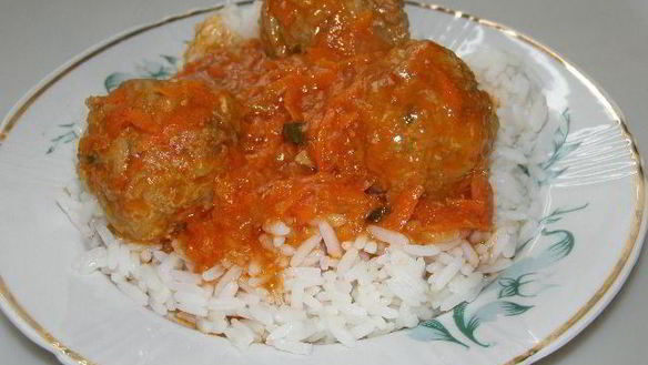 Рецепт Тефтели из фарша с рисом