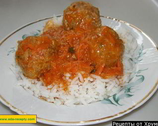 Тефтели из фарша с рисом