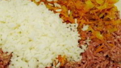 тефтели из говядины с рисом