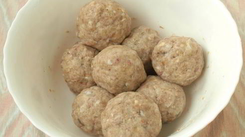 тефтели из индюшиного фарша с цветной капустой