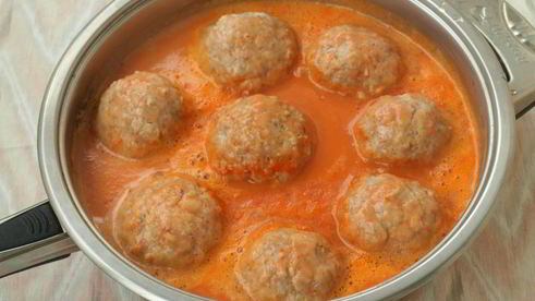 тефтели из индюшиного фарша с цветной капустой