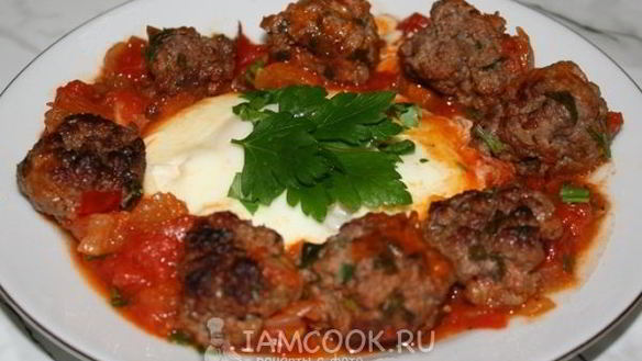 Рецепт Тефтели по-мароккански