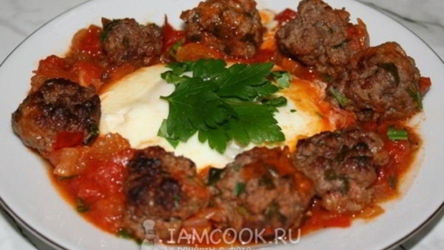 Рецепт тефтели по-мароккански