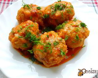 Тефтели рыбные в томатном соусе