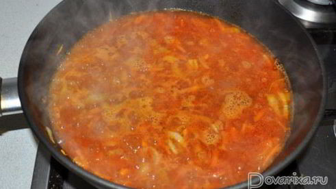 тефтели с булгуром в сливочно-томатном соусе