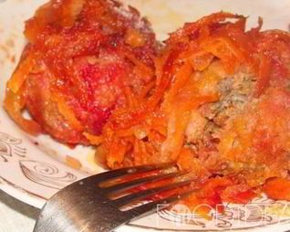 Тефтели с гречкой