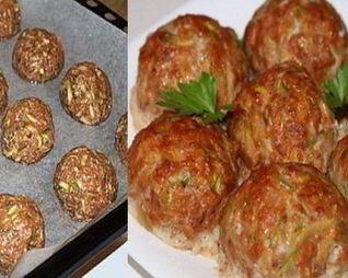 Тефтели с кабачками