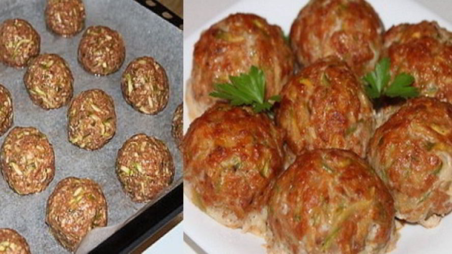 Рецепт тефтели с кабачками